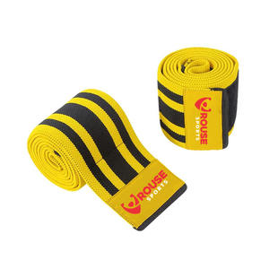 Bandes de compression élastiques pour les genoux Prolift avec logo personnalisé, pour la musculation, le powerlifting et l'entraînement en salle de sport - Product Image 2