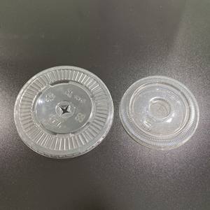 Tapas de Plástico PET Transparentes Desechables para Vasos, Estilo 2026, 90/93/95/98 mm, Tipo Domo y Plano, para Envasado de Bebidas, Precio Bajo - Product Image 3