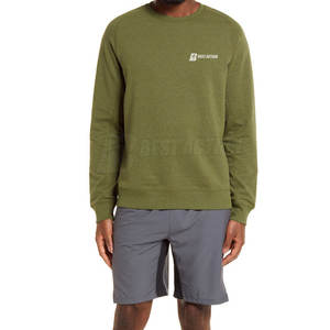 Sudadera de cuello redondo de talla XS para hombre, sudadera de lana en blanco personalizada con patrón sólido, precio al por mayor, diseño de impresión en línea para la oferta de invierno - Product Image 2