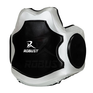 Nouveau style 2026 : Protège-poitrine de boxe et MMA en cuir synthétique personnalisé avec couleurs et logo sur mesure pour entraînement intensif - Product Image 2