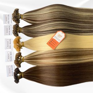 Extensions de cheveux humains vietnamiens bruts à pointe plate en kératine pour coloration, prix de gros, lots de cheveux humains Remy avec cuticules alignées - Product Image 2