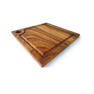 Tabla de cortar de madera 100% Natural, producto de alta calidad para el hogar, Hotel y restaurante, respetuoso con el medio ambiente, hecha a mano - Product Image 1