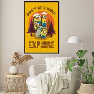 โมเดิร์น ฟอร์ มินเนียน 2 โปสเตอร์ผ้าใบตกแต่งผนังในการตามหามินิบอส - Product Image 3