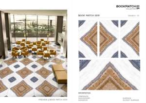 Carreaux de porcelaine en marbre gris de luxe 600x1200, polis et émaillés, pour sols et murs, grandes dimensions, pour les designs d'intérieur contemporains - Product Image 2