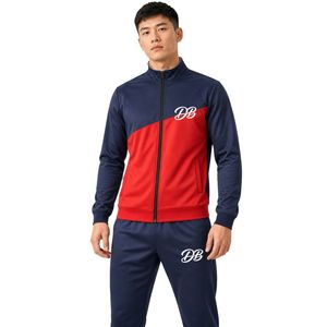 Wholesale Custom Tracksuit Set Men Athletic Sportswear Full Zip <b>Jacket</b> Jogger Pants OEM ODM Manufacturer - Product Image 4