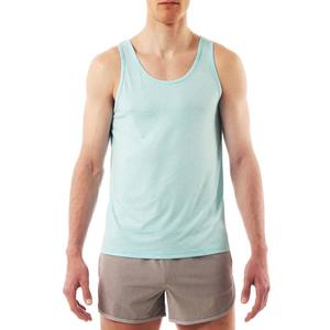 Camiseta transpirable con logotipo personalizado, camisetas sin mangas musculosas, camiseta sin mangas para gimnasio para hombre - Product Image 3