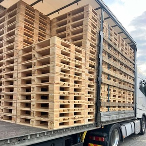 พาเลทไม้มาตรฐานยุโรป New Pine 1200 x 800 มม. แบบเข้าได้ 4 ทาง รับน้ำหนักได้สูง รุ่น 78987654 สำหรับคลังสินค้าและอุตสาหกรรม - Product Image 1