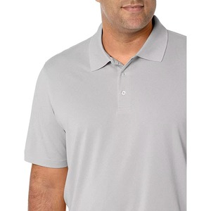 Nouveauté Chemises pour hommes en coton 100% uni à manches courtes pour le travail Respirant Séchage rapide Col rabattu Logo personnalisé Prix raisonnable - Product Image 4