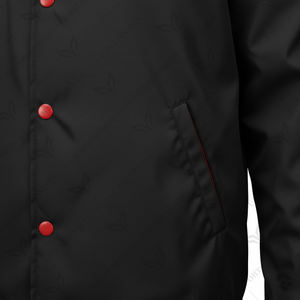 Veste de coach unisexe en polyester léger, décontractée, teinte, personnalisée, avec logos brodés, pour les sororités universitaires - Product Image 2