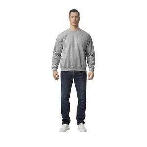 Sweat-shirt pour homme en coton et polyester, manches longues, col rond, vêtements d'hiver, impression numérique, coupe classique, sweat-shirt unisexe, écologique - Product Image 5