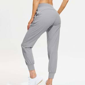 Commande en gros à prix réduit : Pantalons de survêtement d'hiver plats et extensibles, personnalisables OEM, pour femmes, coupe classique, respirants - Product Image 5