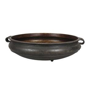 Urli en laiton fini antique fait à la main avec décoration de maison Urli de forme ronde de qualité supérieure et article de fête à bas prix. - Product Image 1