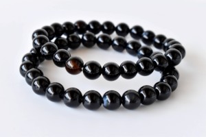 Natural Black Onyx 8mm Round <b>Beaded</b> <b>Bracelet</b> Superb Quality Healing Crystals For Fashion Jewelry Mediattion at Wholesale Price - Product Image 6