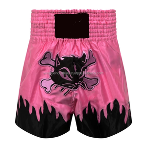Shorts de Muay Thai y Kick Boxing Personalizados al por Mayor, Sublimados, Duraderos, 100% Poliéster, Hechos en Pakistán - Product Image 4