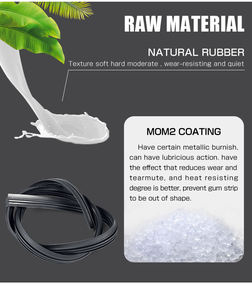 MASUMA-Limpiaparabrisas Híbrido para Coche, Piezas de Automóviles, 1A10-67-330, 38340-65J3185212-0C012, para CHEVROLET, <span class=keywords><strong>Mazda</strong></span>, Toyota, para <span class=keywords><strong>Mazda</strong></span>, para Toyota, Piezas de Automóvil de Coche, De La Marca DE LA Marca, De La Marca del Automóvil, 1, 2 - Product Image 5