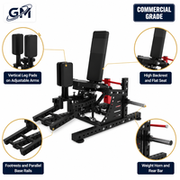 Máquina de Ejercicios para Caderas y Muslos Interiores y Exteriores K183, Entrenador de Muslos Mediales y Laterales