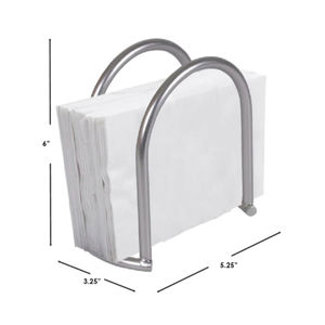 Elegante servilletero de acero que agrega un Estilo funcional elegante y un toque decorativo único a la configuración de la mesa de comedor - Product Image 3