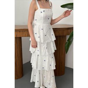 Vestido Lila con Lazos en la Espalda - Lila - Product Image 3