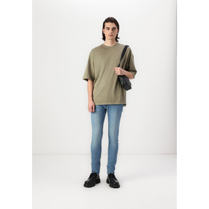 Camiseta Premium de Manga Corta con Hombros Caídos para Hombre, Oversize, Algodón 230g, Ajuste Holgado, Estilo Urbano, Casual, Verano, Secado Rápido - Product Image 4