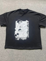 Precio al por mayor Ropa casual para hombre Camiseta de algodón de gran tamaño Nuevo lanzamiento con impresión digital