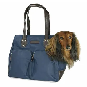 Porte-sac à bandoulière respirant pour chien et chat, sacoche de voyage sûre en maille Offre Spéciale