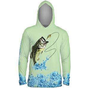 Sweat-shirts de pêche pour hommes personnalisés, design gratuit d'usine, sweat-shirt de pêche à manches longues, UPF, séchage rapide, polyester - Product Image 2