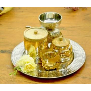 Accesorios de Hotel para el hogar Placa de cargador decorativa Plato formal de cubiertos modernos para suministros de artículos de cena para la venta superior - Product Image 6