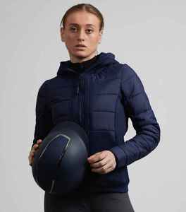 Warm Winter Women Riding Jacket Breathable <b>Stretch</b> Fabric Comfortable Durable Horse Riding Apparel Custom Logo Equestrian - Product Image 1