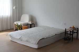 <span class=keywords><strong>Prague</strong></span> Q 160x210cm Hàn Quốc phương thức vải nệm pad mềm bộ đồ giường Topper phương thức Pad Hàn Quốc Nhà dệt Nệm Bìa - Product Image 3