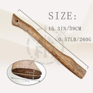 Custom Made Industrial Two-Pack Double Blade <b>Axe</b> <b>Handle</b> Replacement High Quality Stainless Steel Blades Rose Wood <b>Handle</b> Outdoor - Product Image 5
