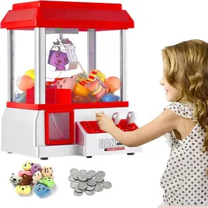 Electronic Arcade Claw Machine Mini Candy Prize Dispenser Game With Sound