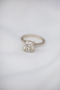 Chất lượng hàng đầu moissanite Nhẫn kim cương với đá lấp lánh đồ trang sức cho engagement Wedding party món quà kỷ niệm cho số lượng lớn xuất khẩu - Product Image 2