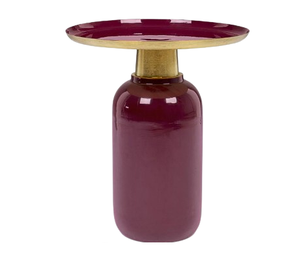 Varios colores, nuevo diseño, mesa de esquina metálica, acabado moderno, mesa auxiliar superior redondeada, muebles, decoración del hogar - Product Image 6