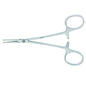 Pince hémostatique HALSTEAD-MOSQUITO MICRO 12cm Instruments chirurgicaux dentaires incurvés en acier inoxydable - Product Image 3