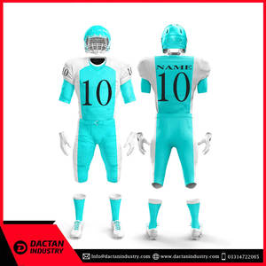 Diseño de uniforme de fútbol americano transpirable Uniforme de fútbol americano barato para jóvenes Jersey de fútbol americano - Product Image 5