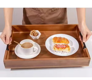 Bandeja de madera de primera calidad, elegante, funcional y perfecta para cada ocasión por Crescent Crafts - Product Image 1
