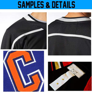 Maillot de hockey sur glace unisexe haute performance avec logo personnalisé Production rapide et expédition express disponible - Product Image 4