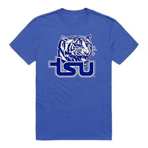 Camiseta Personalizada para la Universidad Estatal, Serigrafiada con TSU en la Parte Delantera, para Ropa HBCU, 100% Algodón, Transpirable y Ecológica - Product Image 3