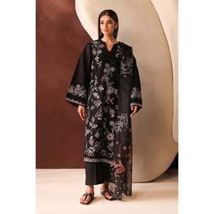 Ensemble de costume pour femme en tissu brodé UF-4483 - Product Image 1