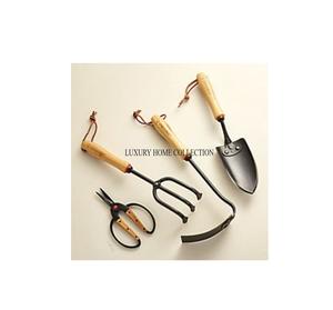 Heavy gauge iron fire pit tools set with stylish curved handles and sturdy design for effortless <b>control</b> of burning logs - Product Image 1