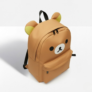 กระเป๋าเป้สะพายหลังนักเรียนลายหมีน่ารักพร้อมซับในโพลีเอสเตอร์ - Product Image 3