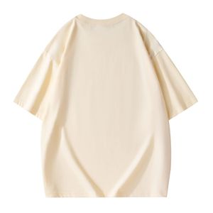 Les derniers modèles de t-shirt grande taille de couleur unie lâche directe d'usine peuvent être personnalisés T-shirt pour hommes - Product Image 6