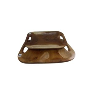 Plateau de racine d'artisanat en bois d'origine de l'Indonésie meilleur produit de qualité meilleure exportation de qualité - Product Image 4