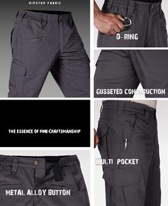 Pantalones Cargo Tácticos de Alta Calidad, Cómodos Pantalones Cargo para Hombre de Algodón para Exteriores - Product Image 5