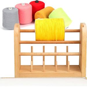 Fil décoratif en bois naturel et porte-bobine avec ficelle disponible au prix de gros et d'usine auprès de l'exportateur indien - Product Image 6