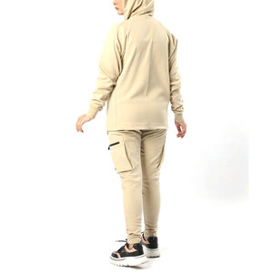 Chándal transpirable para mujer con logotipo personalizado al por mayor para ropa deportiva e informal traje de entrenamiento estampado para correr 2025 - Product Image 3