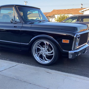 Jantes en alliage forgé chromées concaves 2 pièces 20 22 24 26 pouces, jantes chromées, moyeux américains, lèvres profondes, 5 6 boulons pour Chevrolet <span class=keywords><strong>Silverado</strong></span> - Product Image 6