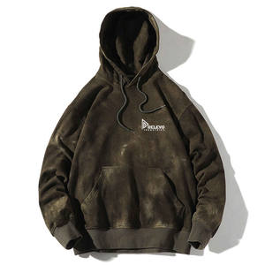 Sudadera con Capucha Extra Grande de Algodón Premium de 420 Gsm, Estilo Holgado, Unisex, Fabricante Personalizado, Sudadera con Capucha Corta y Gruesa para Hombre - Product Image 5