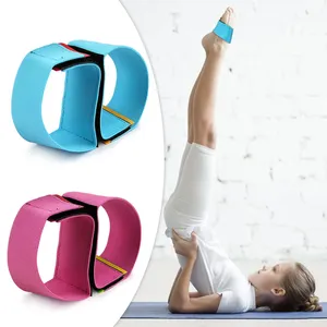 Planche d'étirement des pieds avec sangles Velcro réglables, entraîneur d'alignement des pieds pour la gymnastique, le ballet et les athlètes - Product Image 1