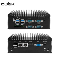 Mini PC CWWK Firewall N150 8250U con 4 puertos COM RS232/RS485, 2 puertos Gigabit LAN, DDR4, SIM, HD, VGA, SATA3.0, microordenador industrial.